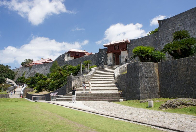 Tomigusuku Castle Site, Japan